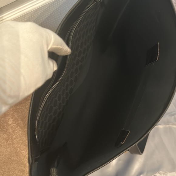 Gucci Supreme Sherry Line Tote Bag - Black - Picture 11 of 11